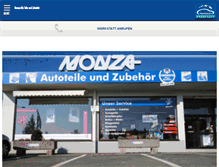 Tablet Screenshot of monza-lauf.de